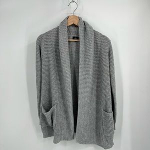 Grey Knit Cardigan